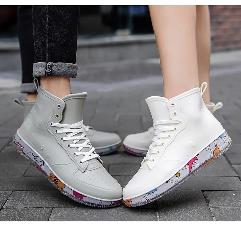 Men Rain Boots Fashion Trendy  - Kitchen Gadgets For Men review and price