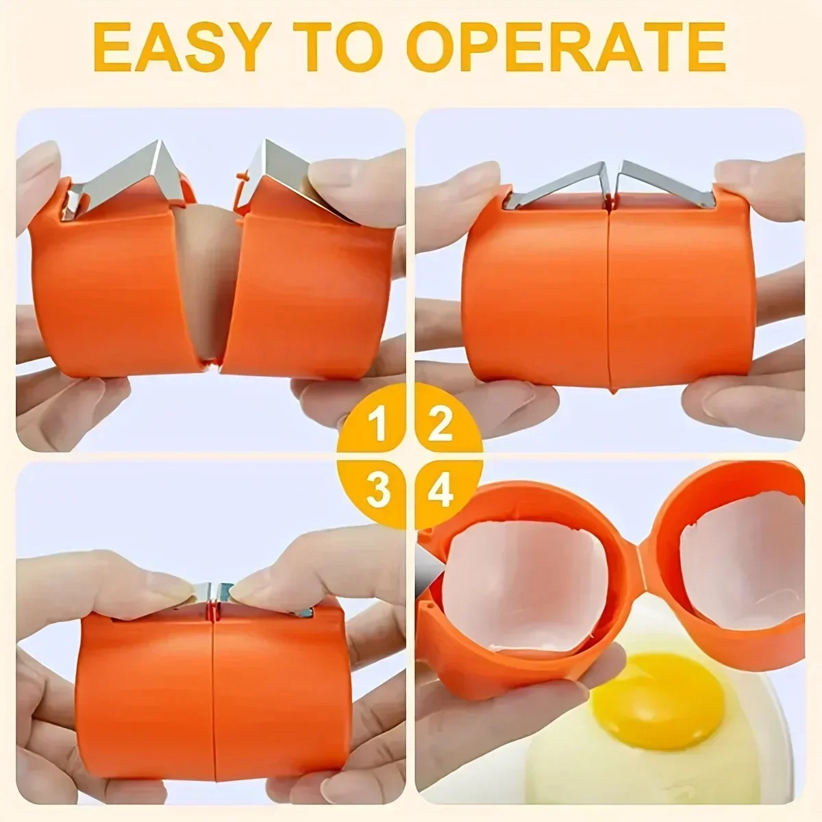 1/3pcs-New Egg Shell Opener Pr - Egg Separator Tool review and price
