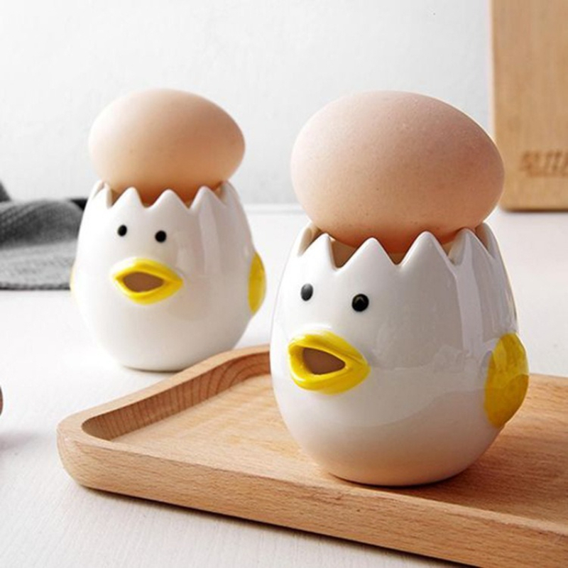 Ins Cute Ceramic Egg Separator - Egg Separator Tool review and price