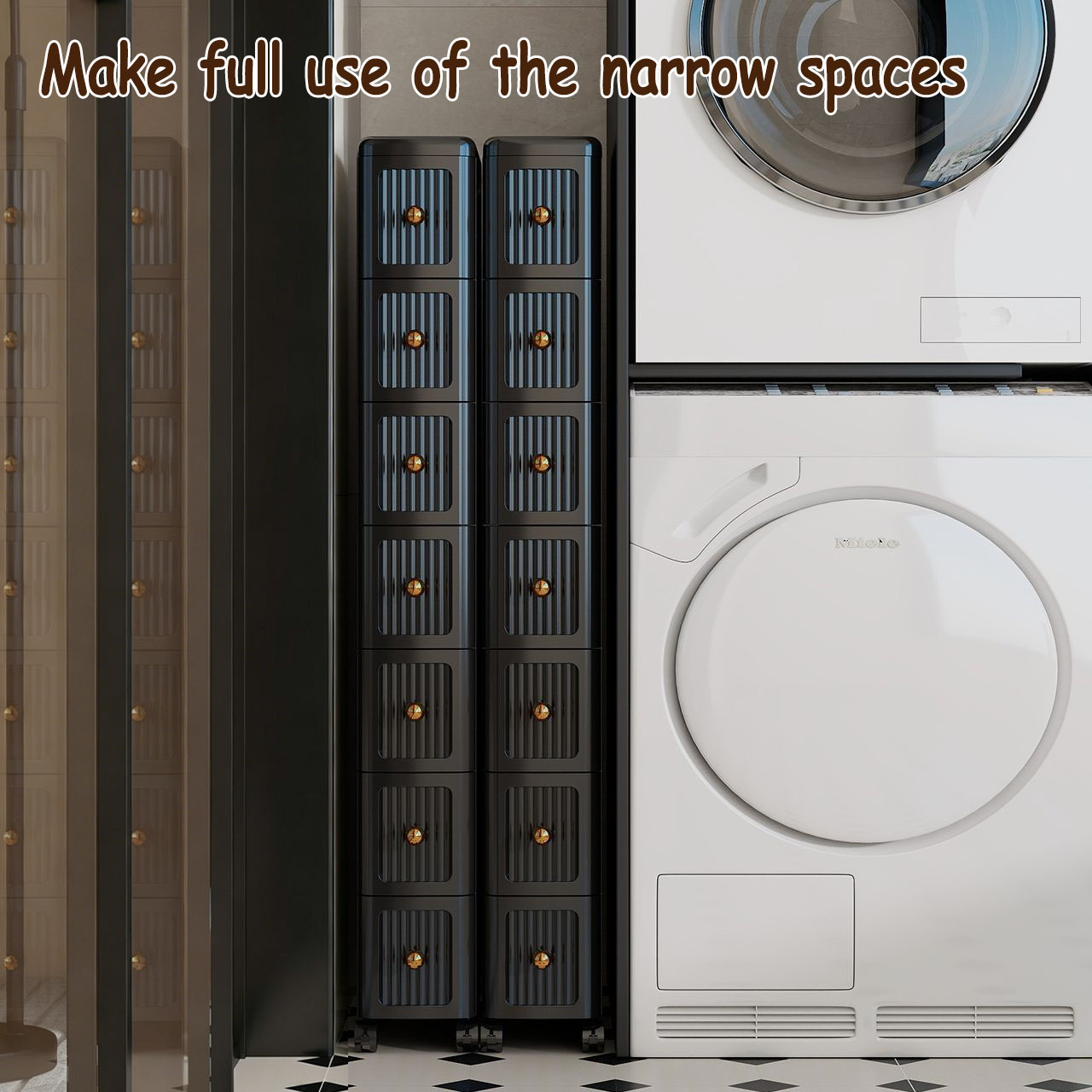 15CM Narrow Gap Drawer Storage - Kitchen Gadgets Organizer review and price