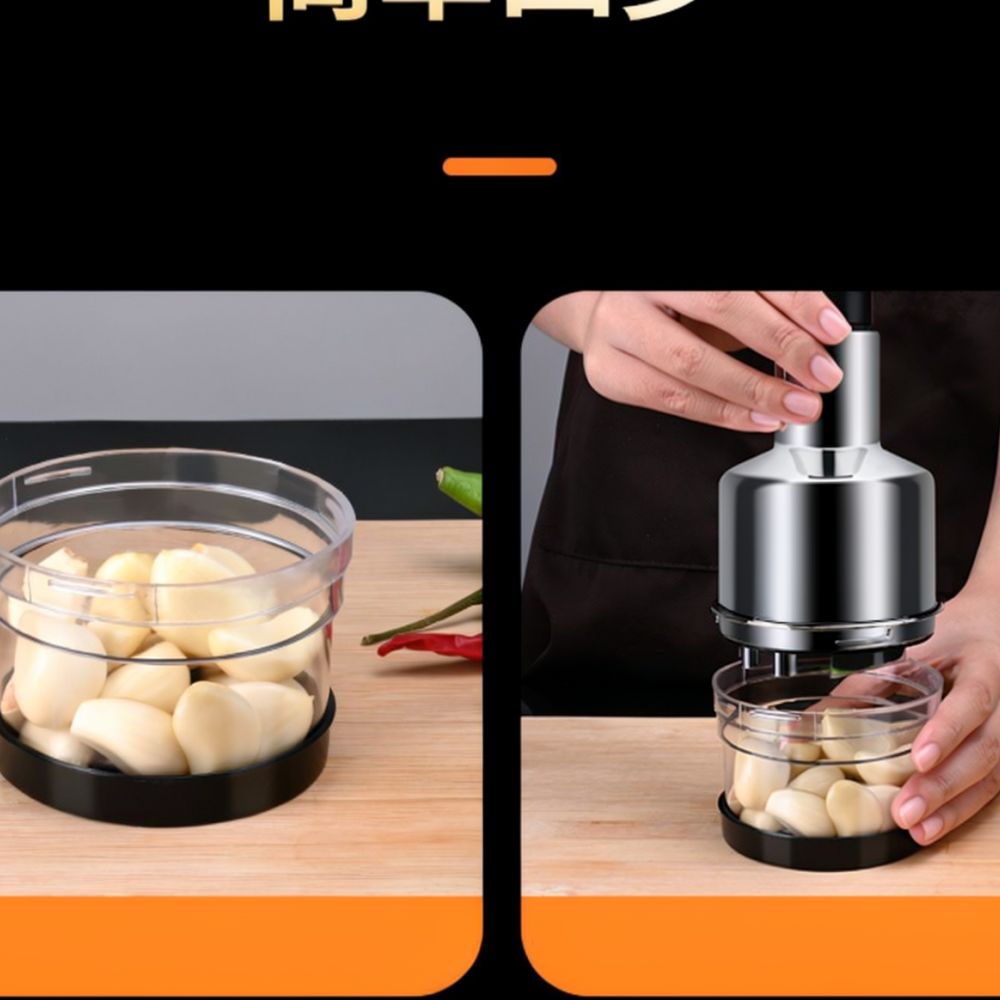 Stainless Steel Garlic Press M - Kitchen Helper Gadgets review and price
